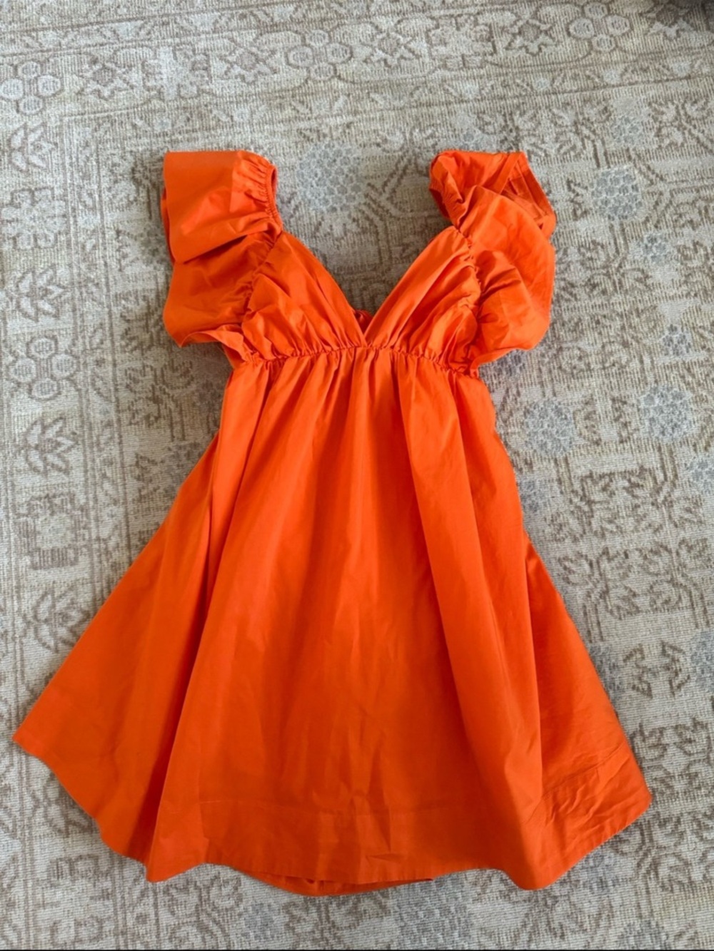 Day + Moon Orange Dress